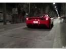 好美的声浪 法拉利458 Speciale炸隧道